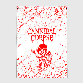 Постер с принтом cannibal corpse , 100% бумага
 | бумага, плотность 150 мг. Матовая, но за счет высокого коэффициента гладкости имеет небольшой блеск и дает на свету блики, но в отличии от глянцевой бумаги не покрыта лаком | cannibal | cannibal corpse | cannibal corpse butchered at birth | cannibal corpse eaten back to life | cannibal corpse hammer smashed face | corpse | death metal | металл | пластинки с металлическим лезвием | рок | труп каннибала