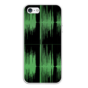 Чехол для iPhone 5/5S матовый с принтом AUDIOWAVE , Силикон | Область печати: задняя сторона чехла, без боковых панелей | underground | звук | звуковая волна | звукорежиссер | прикол