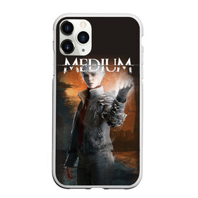 Чехол для iPhone 11 Pro матовый с принтом The Medium , Силикон |  | Тематика изображения на принте: horror | medium | the medium | марианна | медиум