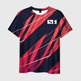 Мужская футболка 3D с принтом Абстрактный дизайн Спорт , 100% полиэфир | прямой крой, круглый вырез горловины, длина до линии бедер | абстракция | баскетбол | волейбол | дизайн | киберспорт | линии | парню. | спорт | футбол