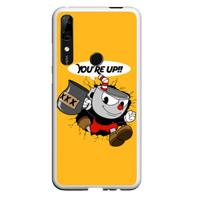 Чехол для Honor P Smart Z с принтом CUPHEAD , Силикон | Область печати: задняя сторона чехла, без боковых панелей | art | cartoon | cup | cuphead | devil | dice | game | king | mugman | the | арт | бос | босс | голова | демон | дьявол | игра | капхед | магмен | мультик | мультфильм | платформер | чаша | чашка | человек | черт