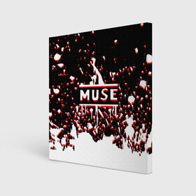 Холст квадратный с принтом muse. , 100% ПВХ |  | alternative | alternative rock | christopher wolstenholme | dominic howard | matthew bellamy | muse | muse musical group | music (tv genre) | warner music group (record label) | wmg | альтернатива | доминик ховард | муза | музыкальная группа