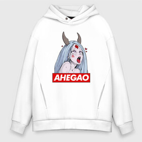 Мужское худи Oversize хлопок с принтом AHEGAO KAGUYA | АХЕГАО КАГУЯ , френч-терри — 70% хлопок, 30% полиэстер. Мягкий теплый начес внутри —100% хлопок | боковые карманы, эластичные манжеты и нижняя кромка, капюшон на магнитной кнопке | Тематика изображения на принте: ahegao | japanese anime | kawai | kowai | oppai | otaku | senpai | sugoi | waifu | yandere | ахегао | ковай | отаку | семпай | сенпай | сэмпай | яндере | японская анимация