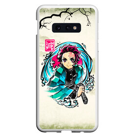 Чехол для Samsung S10E с принтом Kamado Tanjirou Kimetsu no Yaiba , Силикон | Область печати: задняя сторона чехла, без боковых панелей | demon slayer | kamado | kimetsu no yaiba | nezuko | tanjiro | аниме | гию томиока | зеницу агацума | иноске хашибира | камадо | клинок | корзинная девочка | манга | музан кибуцуджи | незуко | рассекающий демонов | танджиро