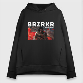 Женское худи Oversize хлопок с принтом BRZRKR | Кеану Ривз , френч-терри — 70% хлопок, 30% полиэстер. Мягкий теплый начес внутри —100% хлопок | боковые карманы, эластичные манжеты и нижняя кромка, капюшон на магнитной кнопке | Тематика изображения на принте: brzrkr | keanu reeves | актер | берсеркер | биография | битва | брскр | в метро | варвар | война | джон уик | кеану | киберпанк | кино | комикс | конан | криминал | матрица | мемы | меч | нео | обзор | ривз | сражение