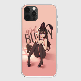 Чехол для iPhone 12 Pro Max с принтом Bunny Girl , Силикон |  | Тематика изображения на принте: anime | aobuta | bunny | bunny girl | futaba | kaede | mai | nodoka | pfnds | rio | sakuta | shoko | аниме | анимэ | девочка зайка | зайка | каэдэ | комедия | маи | нодока | панда | рио | сакута | сёко | футаба | шоко