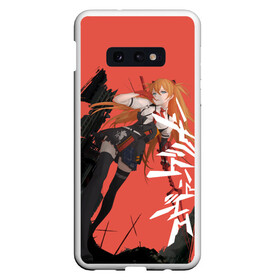 Чехол для Samsung S10E с принтом Evangelion Asuka Langley , Силикон | Область печати: задняя сторона чехла, без боковых панелей | eva | eva 00 | eva 01 | eva 02 | rei | rei ayanami | shinji ikari | аска | ева | ева 02 | евангелион