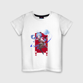 Детская футболка хлопок с принтом Гань Юй в деле , 100% хлопок | круглый вырез горловины, полуприлегающий силуэт, длина до линии бедер | арт | боевая девушка | гань юй | коза | козочка | кокосовая козочка | милая девушка | рисунок
