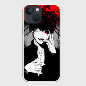 Чехол для iPhone 13 mini с принтом ТОКИЙСКИЙ ГУЛЬ | TOKYO GHOUL ,  |  | anime | tokyo ghoul | аниме | анимэ | гули | канеки кен | кузен йошимура | наки | нишики нишио | ренджи йомо | ризе камиширо | токийский гуль | тоука киришима | ута | хинами фуэгучи | шуу цукияма