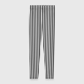 Леггинсы 3D с принтом Битлджус Beetlejuice , 80% полиэстер, 20% эластан | Эластичный пояс, зауженные к низу, низкая посадка | beetlejuice | black | black and white | illusion | lines | optical | prison | stripes | vertical | white | белый | битлджус | вертикальные | иллюзия | линии | оптическая | полосы | черный | черный и белый