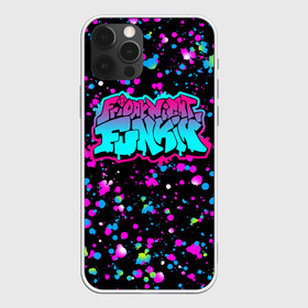 Чехол для iPhone 12 Pro Max с принтом FRIDAY NIGHT FUNKIN NEON , Силикон |  | dance | friday night funk | friday night funkin | music | the boyfriend | the girlfriend | trash | бойфренд | гёрлфренд | граффити | игры | кликеры | музыка | танцы | треш