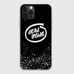 Чехол для iPhone 12 Pro Max с принтом DEAD INSIDE , Силикон |  | dead inside | dont open | гуль | дед инсайт | дединсайт | дэд инсайт | дэдинсайт | интроверт | кен канеки | мертв внутри | мертвый внутри