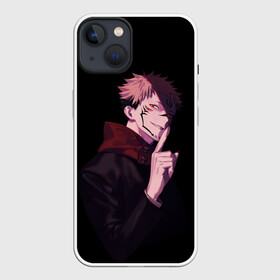 Чехол для iPhone 13 с принтом МАГИЧЕСКАЯ БИТВА | SUKUNA ,  |  | anime | japan | japanese | jujutsu | jujutsu kaisen | kaisen | sukuna | tattoo | аниме | двуликий призрак | иероглифы | инумаки | итадори | итадори юдзи | магическая битва | нобара | панда | рёмен | рёмен сукуна | сатору | сукуна