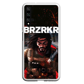 Чехол для Honor 20 с принтом BRZRKR , Силикон | Область печати: задняя сторона чехла, без боковых панелей | Тематика изображения на принте: anime | berserker | brzrkr | keanu reeves | netflix | аниме | берсерк | киану ривз | мультфильм. | нетфликс