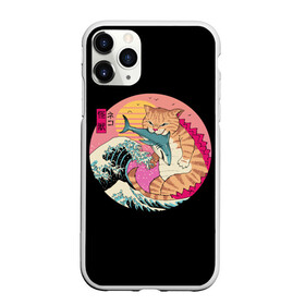 Чехол для iPhone 11 Pro матовый с принтом CATZILLA , Силикон |  | cat | cats | catzilla | godzilla | japan | kaiju | neko | ninja | retro | samurai | shark | wave | yakuza | акула | волна | годзилла | кайдзю | катана | кот | котенок | котзилла | коты | котэ | котята | кошка | неко | ниндзя | ретро | самурай | якудза