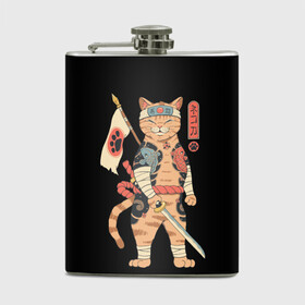 Фляга с принтом Shogun Cat , металлический корпус | емкость 0,22 л, размер 125 х 94 мм. Виниловая наклейка запечатывается полностью | cat | cats | japan | ninja | samurai | shogun | yakuza | катана | кот | котенок | коты | котэ | котята | кошка | ниндзя | самурай | сёгун | якудза | япония
