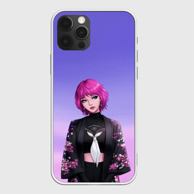 Чехол для iPhone 12 Pro Max с принтом ANIME GIRL , Силикон |  | anime | girl | loli | аниме | аниме девушка | анимэ | арт | градиент | девочка | девушка | дизайн | женщина | краски | красотка | лоли | милашка | милая | мода | облака | розовые волосы | розовый | стерва | стиль
