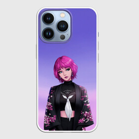 Чехол для iPhone 13 Pro с принтом ANIME GIRL ,  |  | Тематика изображения на принте: anime | girl | loli | аниме | аниме девушка | анимэ | арт | градиент | девочка | девушка | дизайн | женщина | краски | красотка | лоли | милашка | милая | мода | облака | розовые волосы | розовый | стерва | стиль