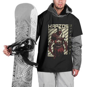 Накидка на куртку 3D с принтом Кратос , 100% полиэстер |  | Тематика изображения на принте: gad of war | game | games | god of war | god of wor | атрей | атрэй | бог войны | игра | игры | кратос