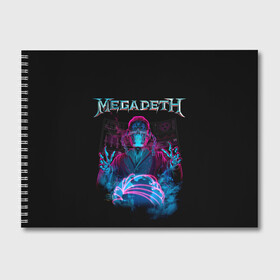 Альбом для рисования с принтом MEGADETH , 100% бумага
 | матовая бумага, плотность 200 мг. | grange | hardcore | megadeth | metal | music | punk | rock | trash | usa | мастейн | мегадес | метал | музыка | панк | рок | трэш