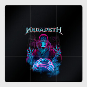 Магнитный плакат 3Х3 с принтом MEGADETH , Полимерный материал с магнитным слоем | 9 деталей размером 9*9 см | grange | hardcore | megadeth | metal | music | punk | rock | trash | usa | мастейн | мегадес | метал | музыка | панк | рок | трэш