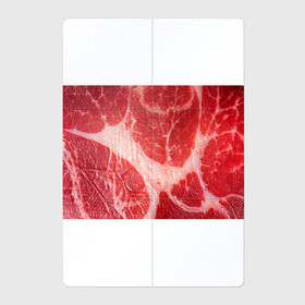 Магнитный плакат 2Х3 с принтом МЯСНИК , Полимерный материал с магнитным слоем | 6 деталей размером 9*9 см | Тематика изображения на принте: абстракция | жир | мясо | свинина | хайп