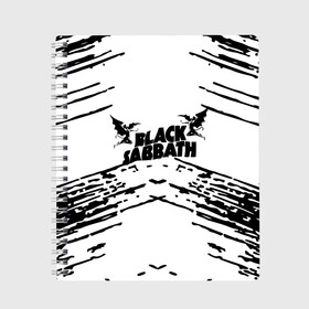 Тетрадь с принтом black sabbath , 100% бумага | 48 листов, плотность листов — 60 г/м2, плотность картонной обложки — 250 г/м2. Листы скреплены сбоку удобной пружинной спиралью. Уголки страниц и обложки скругленные. Цвет линий — светло-серый
 | Тематика изображения на принте: bill ward (musical artist) | black | black sabbath | black sabbath (musical group) | butler | geezer | iommi | osbourne | ozzy | ozzy osbourne | ozzy osbourne (musical artist) | paranoid | sabbath | оззи | осборн | рок | черный шаббат | чудик | шаббат