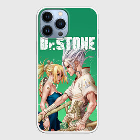 Чехол для iPhone 13 Pro Max с принтом Dr. Stone ,  |  | Тематика изображения на принте: dr. stone | kohaku | senku | taiju | доктор стоун | исигами сэнку | кохаку | сэнку | тайдзю | цукаса