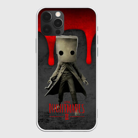 Чехол для iPhone 12 Pro Max с принтом Little Nightmares 2 кровь , Силикон |  | Тематика изображения на принте: little nightmares | страшилка | страшная игра | ужас | хоррор