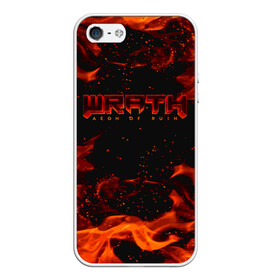 Чехол для iPhone 5/5S матовый с принтом WRATH: Aeon of Ruin FIRE , Силикон | Область печати: задняя сторона чехла, без боковых панелей | Тематика изображения на принте: 90 е | aeon of ruin | quake | tegunvteg | wrath | wrath: aeon of ruin | игра | компьютерная игра | монстры | огонь | пламя | ретро | реьро шутер | шутер