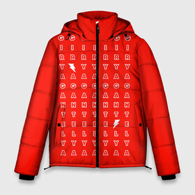 Мужская зимняя куртка 3D с принтом Stand out red , верх — 100% полиэстер; подкладка — 100% полиэстер; утеплитель — 100% полиэстер | длина ниже бедра, свободный силуэт Оверсайз. Есть воротник-стойка, отстегивающийся капюшон и ветрозащитная планка. 

Боковые карманы с листочкой на кнопках и внутренний карман на молнии. | red energy | выделение | молния | свободный текст | энергия