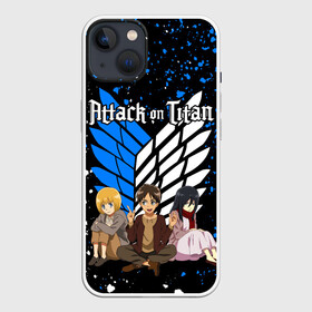 Чехол для iPhone 13 с принтом АТАКА ТИТАНОВ   ГЛАВНЫЕ ГЕРОИ ,  |  | anime | attack on titan. | manga | shingeki no kyojin | аниме | армин арлерт | атака на титанов | атака титанов | манга | микаса аккерман | мультфильм | эрен йегер | японская мультипликация