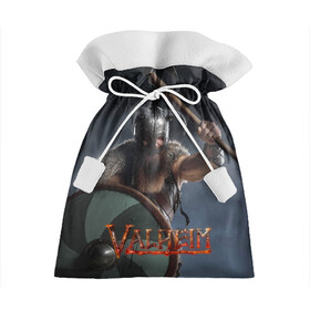 Подарочный 3D мешок с принтом Viking Valheim , 100% полиэстер | Размер: 29*39 см | Тематика изображения на принте: fantasy | mmo | valheim | valve | валхейм | вальхейм | викинги | выживалка | игра | королевская битва | ммо | ролевая игра | фэнтази