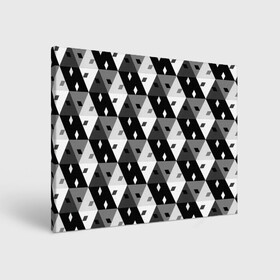 Холст прямоугольный с принтом Абстрактные кубики , 100% ПВХ |  | абстракция | арт | белый | вектор | векторный рисунок | игровой кубик | игровые кубики | кубик | кубики | рисунок | треугольник | треугольники | чёрно белый | чёрный