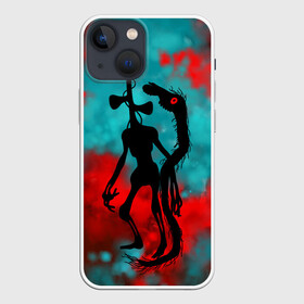 Чехол для iPhone 13 mini с принтом Сиреноголовый и Лошадь монстры ,  |  | horror | horse | long horse | monster | siren head | sirenhead | skull | долговязая лошадь | злой | зомби | кости | лошадь | мертвец | монстр | мультик | мумия | персонажи | сиреноголовый | скелет | страшилки | тени | ужастики