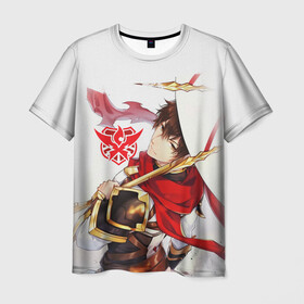 Мужская футболка 3D с принтом Ye Xiu The Kings Avatar , 100% полиэфир | прямой крой, круглый вырез горловины, длина до линии бедер | master of skill | quan zhi gao shou | the kings avatar | ye xiu | аватар короля | е сю