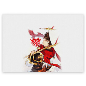 Поздравительная открытка с принтом Ye Xiu The Kings Avatar , 100% бумага | плотность бумаги 280 г/м2, матовая, на обратной стороне линовка и место для марки
 | master of skill | quan zhi gao shou | the kings avatar | ye xiu | аватар короля | е сю
