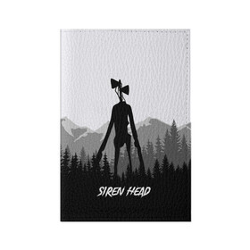 Обложка для паспорта матовая кожа с принтом SIREN HEAD | DARK FOREST , натуральная матовая кожа | размер 19,3 х 13,7 см; прозрачные пластиковые крепления | 6789 | cartoon | cat | dark | forest | foundation | head | monster | mountains | scp | siren | sirenhead | голова | горы | кот | лес | монстр | объект | объекты | сирена | сиреноголовый | фонд | чудище | чудовище