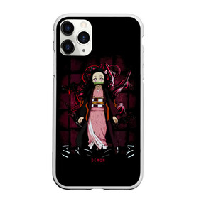 Чехол для iPhone 11 Pro матовый с принтом Nezuko Kamado Kimetsu no Yaiba , Силикон |  | demon slayer | kamado | kimetsu no yaiba | nezuko | tanjiro | аниме | гию томиока | зеницу агацума | иноске хашибира | камадо | клинок | корзинная девочка | манга | музан кибуцуджи | незуко | рассекающий демонов | танджиро