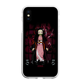 Чехол для iPhone XS Max матовый с принтом Nezuko Kamado Kimetsu no Yaiba , Силикон | Область печати: задняя сторона чехла, без боковых панелей | demon slayer | kamado | kimetsu no yaiba | nezuko | tanjiro | аниме | гию томиока | зеницу агацума | иноске хашибира | камадо | клинок | корзинная девочка | манга | музан кибуцуджи | незуко | рассекающий демонов | танджиро