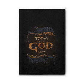 Обложка для автодокументов с принтом God day GOW , натуральная кожа |  размер 19,9*13 см; внутри 4 больших “конверта” для документов и один маленький отдел — туда идеально встанут права | Тематика изображения на принте: gad of war | game | games | god of war | god of wor | бог войны | игра | игры | кинжалы | кратос | праздник