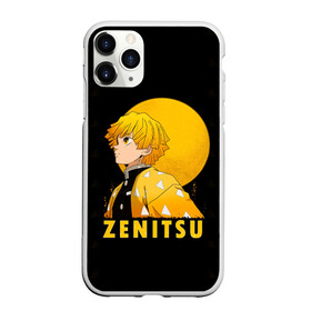 Чехол для iPhone 11 Pro матовый с принтом ZENITSU Kimetsu no Yaiba , Силикон |  | demon slayer | kamado | kimetsu no yaiba | nezuko | tanjiro | аниме | гию томиока | зеницу агацума | иноске хашибира | камадо | клинок | корзинная девочка | манга | музан кибуцуджи | незуко | рассекающий демонов | танджиро