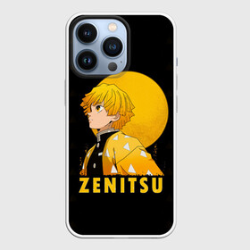 Чехол для iPhone 13 Pro с принтом ZENITSU Kimetsu no Yaiba ,  |  | demon slayer | kamado | kimetsu no yaiba | nezuko | tanjiro | аниме | гию томиока | зеницу агацума | иноске хашибира | камадо | клинок | корзинная девочка | манга | музан кибуцуджи | незуко | рассекающий демонов | танджиро