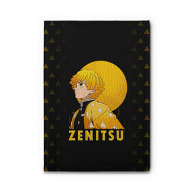 Обложка для автодокументов с принтом ZENITSU Kimetsu no Yaiba , натуральная кожа |  размер 19,9*13 см; внутри 4 больших “конверта” для документов и один маленький отдел — туда идеально встанут права | demon slayer | kamado | kimetsu no yaiba | nezuko | tanjiro | аниме | гию томиока | зеницу агацума | иноске хашибира | камадо | клинок | корзинная девочка | манга | музан кибуцуджи | незуко | рассекающий демонов | танджиро