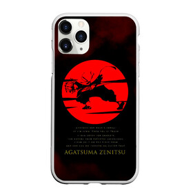 Чехол для iPhone 11 Pro матовый с принтом Agatsuma Zenitsu Kimetsu no Yaiba , Силикон |  | demon slayer | kamado | kimetsu no yaiba | nezuko | tanjiro | аниме | гию томиока | зеницу агацума | иноске хашибира | камадо | клинок | корзинная девочка | манга | музан кибуцуджи | незуко | рассекающий демонов | танджиро