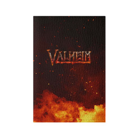 Обложка для паспорта матовая кожа с принтом Valheim огненный лого , натуральная матовая кожа | размер 19,3 х 13,7 см; прозрачные пластиковые крепления | fantasy | mmo | valheim | valve | валхейм | вальхейм | викинги | выживалка | игра | королевская битва | ммо | ролевая игра | фэнтази