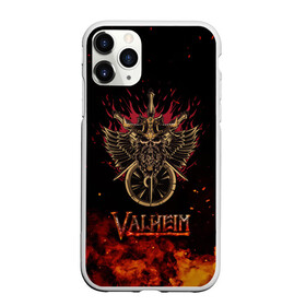 Чехол для iPhone 11 Pro матовый с принтом Valheim символ черепа , Силикон |  | Тематика изображения на принте: fantasy | mmo | valheim | valve | валхейм | вальхейм | викинги | выживалка | игра | королевская битва | ммо | ролевая игра | фэнтази