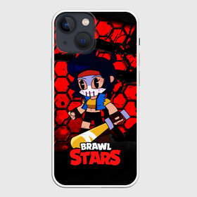 Чехол для iPhone 13 mini с принтом Мстительница Биби BIBILANTE ,  |  | bibi | bibilante | brawl | brawl stars | brawlstars | brawl_stars | jessie | биби | бравл | бравлер | бравлстарс | мстительница