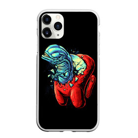 Чехол для iPhone 11 Pro матовый с принтом Among Us | Aliens , Силикон |  | aliens | among | among us | crewmate | facehugger | game | impister | impistor | predator | space | us | vote | xenomorph | выживший | игра | инопланетный | космос | ксеноморф | лицехват | невиновный | предатель | самозванец | хищник | чужие | 