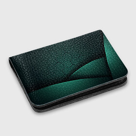 Картхолдер с принтом с принтом Luxury Green , натуральная матовая кожа | размер 7,3 х 10 см; кардхолдер имеет 4 кармана для карт; | green | luxury | versace | vip | абстракция | версаче | вип | паттерн | роскошь | текстуры